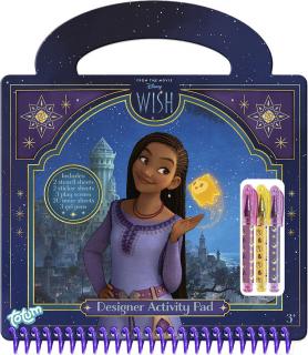 Carte cu activitati creative Disney Wish