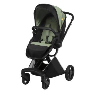 Carucior transformabil 2 in 1 Skiddou Nasjo, Wild climber, Verde