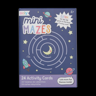 Colectie 24 de carduri cu jocuri si activitati - Labirinturi