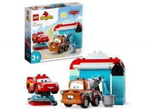 Distractie la spalatorie cu Lightning McQueen si Mater