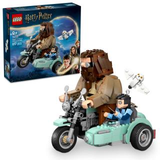 Hagrid,   si Harry pe motocicleta