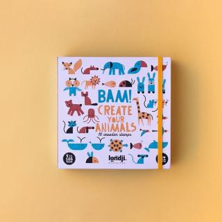 Joc creativ stampile Animale, Londji