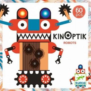 Joc magnetic Kinoptik Djeco, Roboti