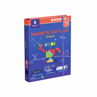 Joc puzzle magnetic de arta si asociere - Forme