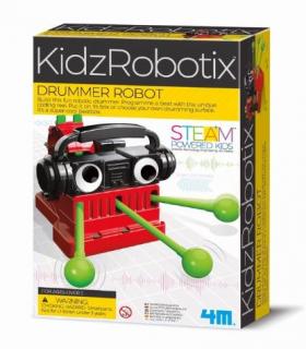 Kit constructie robot - Drummer, Kidz Robotix