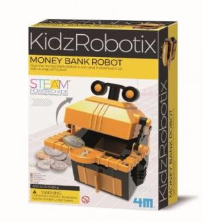 Kit constructie robot - Money Bank Robot, Kidz Robotix