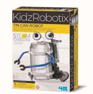 Kit constructie robot - Tin Can Robot, Kidz Robotix