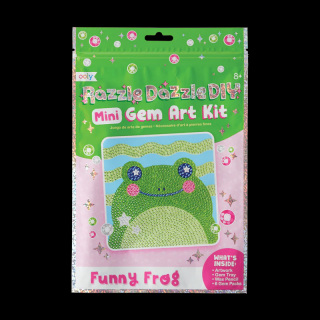 Mini Atelier creativ DIY cu diamante - Funny Frog