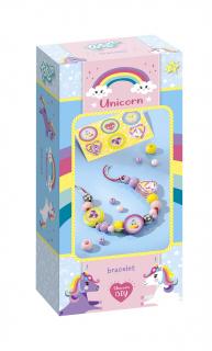 Mini set creativ DIY Bratara cu unicorni