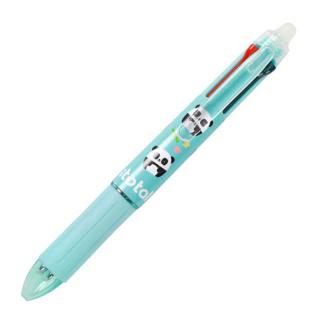 Pix erasable, multicolor, cu mecanism retractabil, 4 culori, design panda