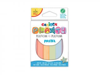 Plastilina Carioca Plasty Pastel 100 g 6 buc