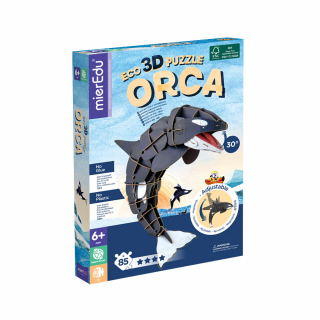 Puzzle 3D ECO - Orca (deluxe)