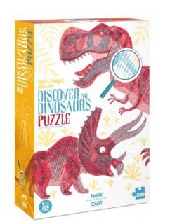 Puzzle Descopera dinozaurii