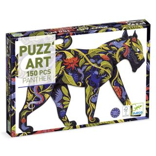 Puzzle Puzz Art Pantera neagra, Djeco