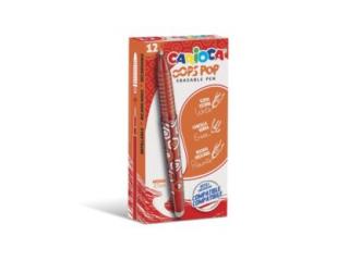 Roller cu stergere 0.7 mm Carioca Oops Pop, rosu