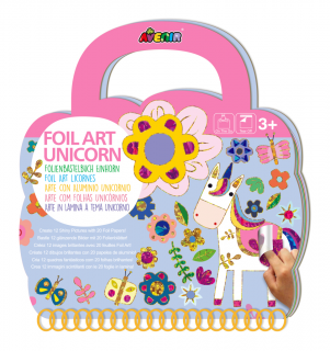 Set Arta cu folie - Unicorn