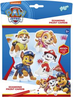 Set creativ diamond painting Paw Patrol, Patrula Catelusilor, Totum