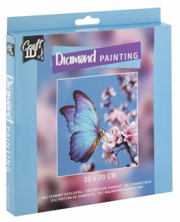 Set creativ pictura cu diamante, Diamond painting, Fluture, Craft Sensations