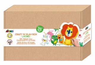 Set creativ XXL de cusut cu tehnica siretului - Craft  N  Play Box