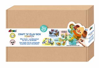 Set creativ XXL de razuit - Craft  N  Play Box