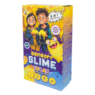 Set DIY experimente SENSORY SLIME - 6 in 1