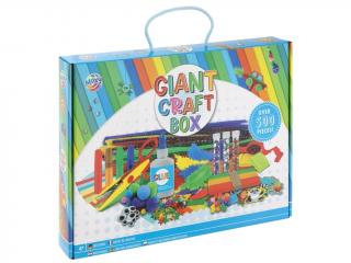 Set gigant accesorii creative, Giant Craft Box, albastru