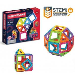 Set magnetic de construit- Magformers, 30 piese