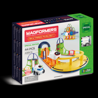 Set magnetic de construit- Magformers, Sky track play set