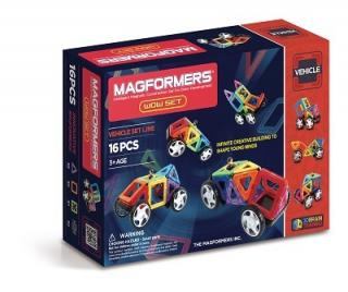 Set magnetic de construit- Magformers Wow 16 piese