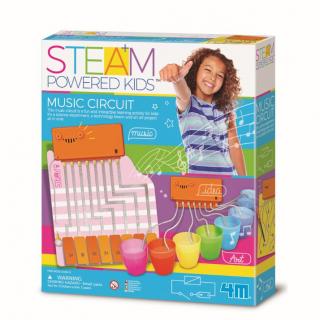 Set stiintific Circuit Muzical, STEAM Kids