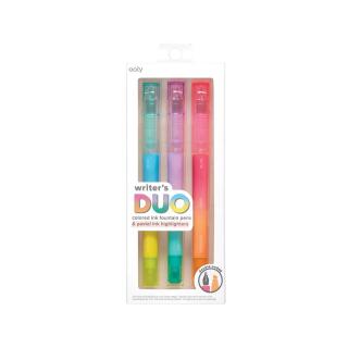 Stilouri duble 2 in 1 cu marker, Writer s Duo - set de 3