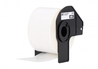Brother DK-11234, Rola Etichete, negru pe alb, 60mmx86mm, pretaiata