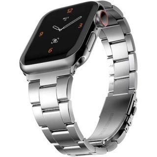 Curea metalica ALTY premium, pentru Apple Watch Ultra SE 8 7 6 5 4 3 2 1, Display 42 44 45 49 mm, Argintiu