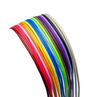 Baza colier snur colorat impletit, 1.5mm