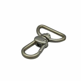 Carabina premium 24mm, nickel mat