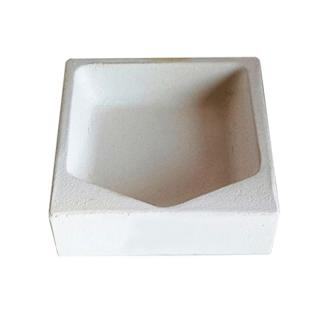 Creuzet siliciu patrat 50mm