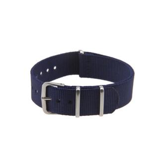 Curea army din nylon bleumarin 18-22mm