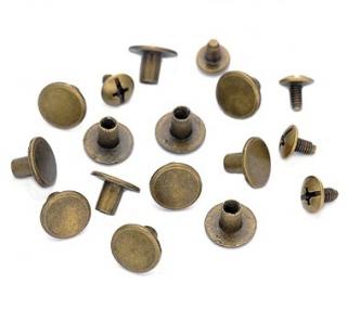 Nituri metalice cu surub, bronz, 6mm (5213)