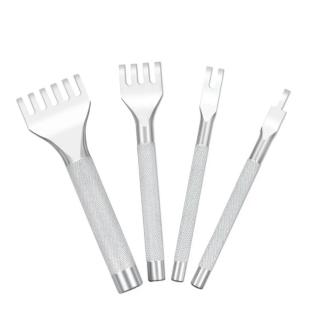 Set 4 perforatoare piele, cusatura 4mm