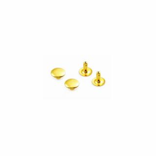 Set 50 riveti simpli, auriu