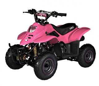 ATV electric pentru copii, ECO Bigfoot, 800W putere, 36V, Baterie Detasabila  Roz