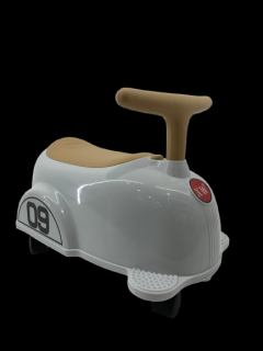 Masinuta premergator fara pedale, Kinderauto BabyCar, Gri