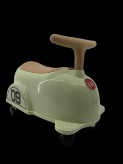 Masinuta premergator fara pedale, Kinderauto BabyCar, verde