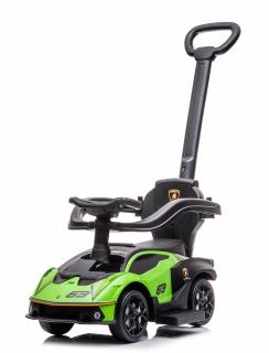 Masinuta premergator pentru copii, 2 in 1, Lamborghini Essenza SCV12, verde