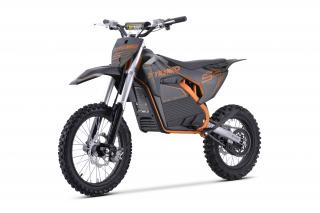 Motocicleta electrica E-Dirtbike Tyranno 2000W 17 14 72V 30Ah Lithiu ION, culoare portocalie