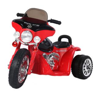 Motocicleta electrica pentru copii, POLICE JT568 35W STANDARD  Rosu