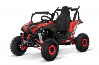 UTV electric pentru copii NITRO GoKid Savana 1200W 48V  Rosu