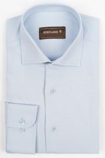 Camasa barbati regular fit bleu CONFORT 2XL