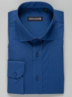 Camasa clasica albastra regular 2XL-3XL