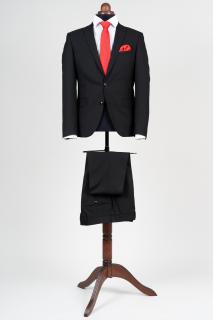 Costum slim negru
